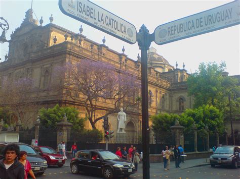 Sobre Las Nomenclaturas De Las Calles De La Ciudad De México