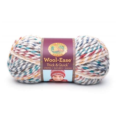 Lion Brand Yarn Wool Ease Thick And Quick Hudson Bay 640 610 Classic