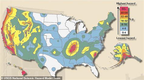 New Map Shows Nearly 75 Of Us Could Experience Damaging Earthquakes