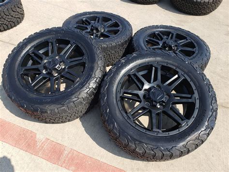 20 Toyota Tundra Tss Trd T Force Oem Black Wheels Rims 5x150 Bfg Ko2 A