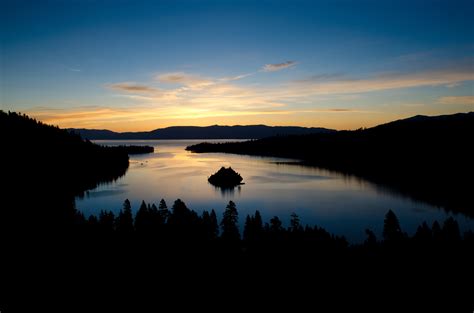 Sunrise Emerald Bay Lake Tahoe California Wallpapers