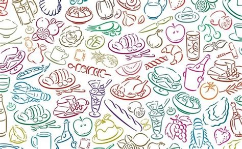 Food Background Vector At Collection Of Food