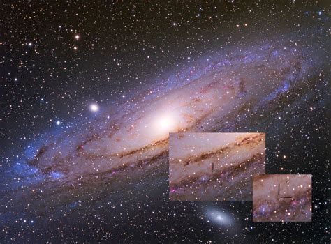 Hubble Milky Way Andromeda Galaxy That The Andromeda Galaxy Was