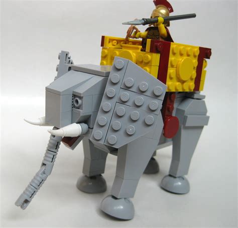 Lego Elephant Moc A Photo On Flickriver