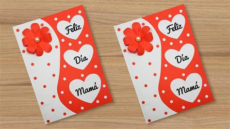 🌟tarjeta Hecha A Mano Para El DÍa De La Madre🌟 Especial Día De La Madre 😍 Mothers Day Card