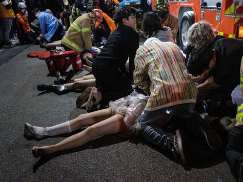 South Korea Stampede Chilling Photo Shows 100000 People Crammed Into