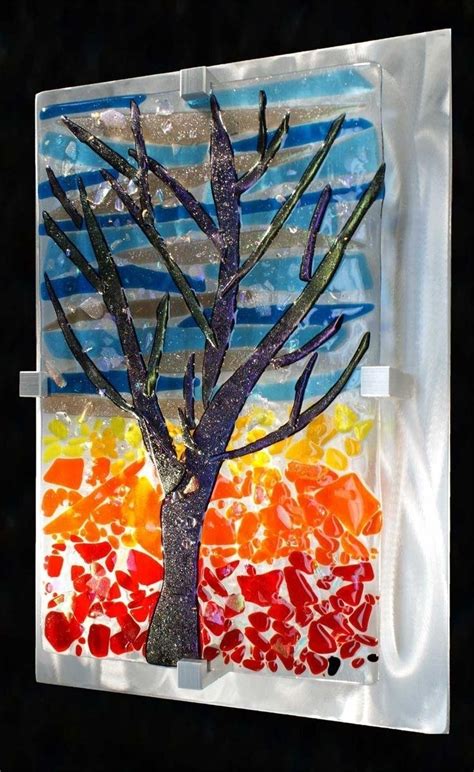 Get hold of fused glass to add an extra spark to your buildings. 15 Best Ideas of Fused Glass Wall Art Devon