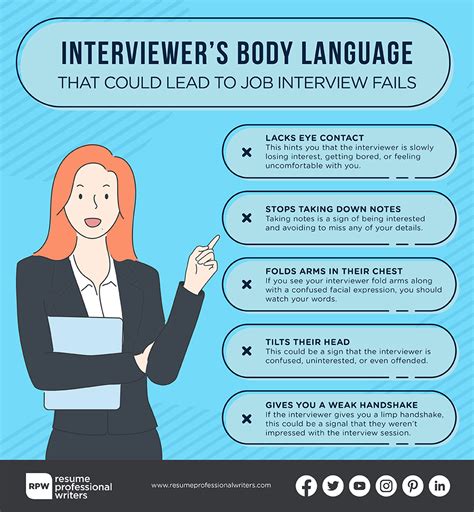 Interview Body Language Tips The Green And Red Flags