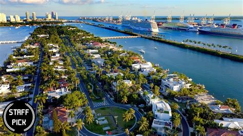 Winter In Miami A Drone Adventure 2022 Relaxing Music 5k Drone