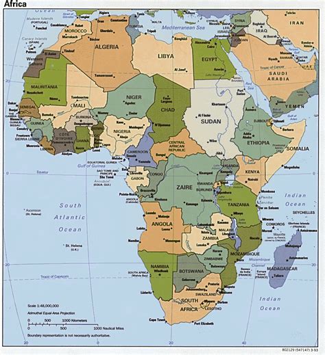 Africa Informazioni Con La Cartina Dellafrica
