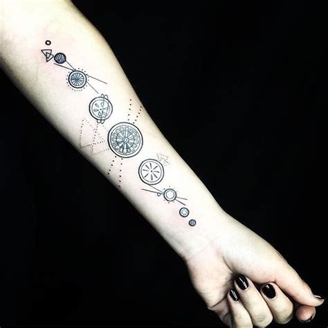 Any purchased artwork wont have a watermark. 65+ Facinating Solar System Tattoo Designs - Their Origin ...