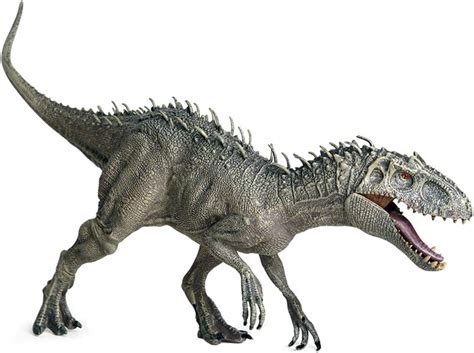 XIJUMA Plastic Jurassic Indominus Rex Action Figures Open Mouth