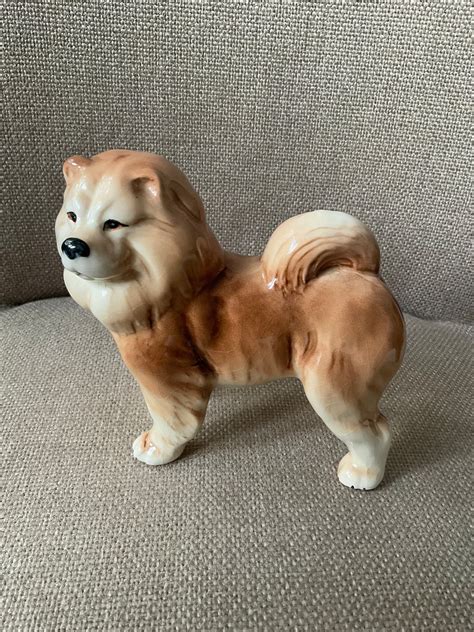 Vintage Melba Ware Chow Chow Dog Figurine Etsy New Zealand