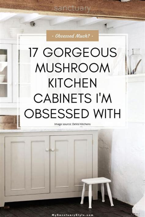 17 Mushroom Kitchen Cabinets Im Obsessed With Right Now • White Oak