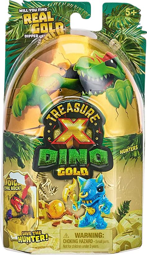 Treasure X Dino Gold Dino Hunters Unbox With The