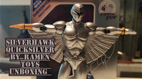 Silverhawks Quicksilver And Tally Hawk By Ramen Toys Unboxing Youtube