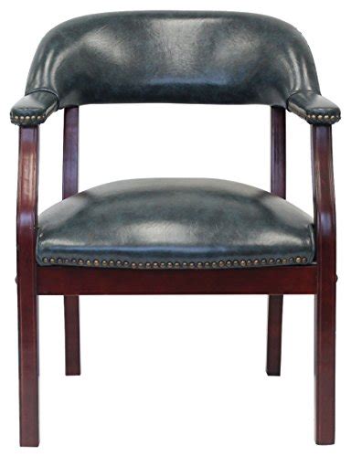 Boss Office Products B9540 Be Ivy Leauge Vinyl Executive Catains Chair