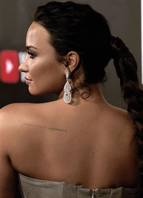 Demi Lovato Ideias De Tatuagens Tatoo Tatuagens