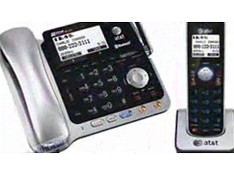 Atandt Cl84102 Corded Cordless Phone System With Answering System