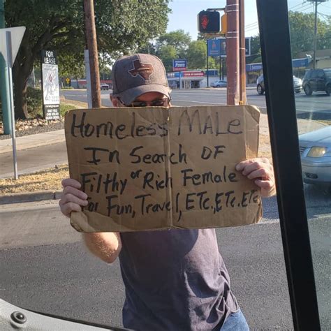 Funny Homeless Signs That May Actually Work