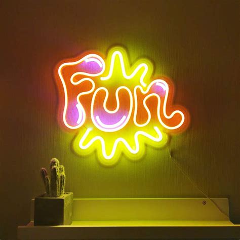 Fun Art Neon Sign Happyneon