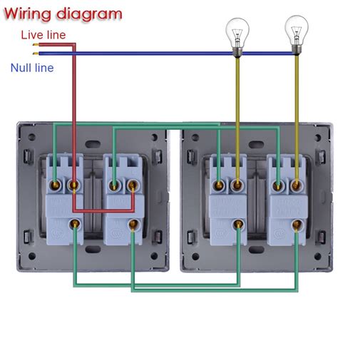 Wiring Diagram 2 Gang Way Light Switch Wiring Diagram