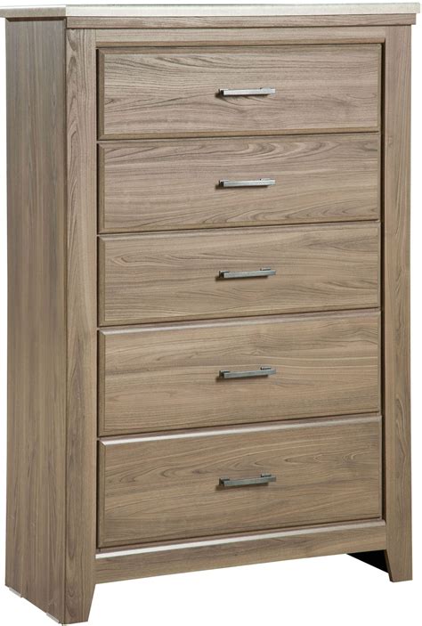 Stonehill Weathered Oak 5 Drawer Chest From Standard Furniture Coleman Furniture