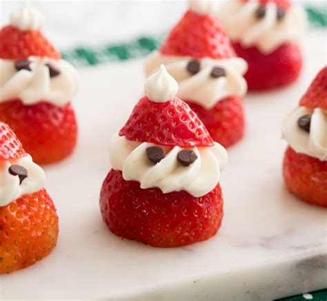 The trick lies in the chilled cookie sheet and the type of ricotta used, resulting in an even lighter, fluffier, cookie. Giadzy on Instagram: "Sunday project: grab the kiddos and make Jade's easy Strawberry Santas ...