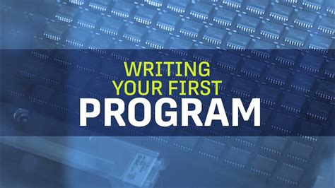 Vs1010 Writing Your First Program Youtube