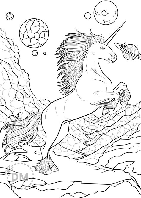 Unicorn Coloring Pages For Adults Coloring Pages