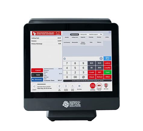 NRS POS + Bundle - Includes Touchscreen Point of Sale System, Cash Drawer, Scanner, Receipt ...