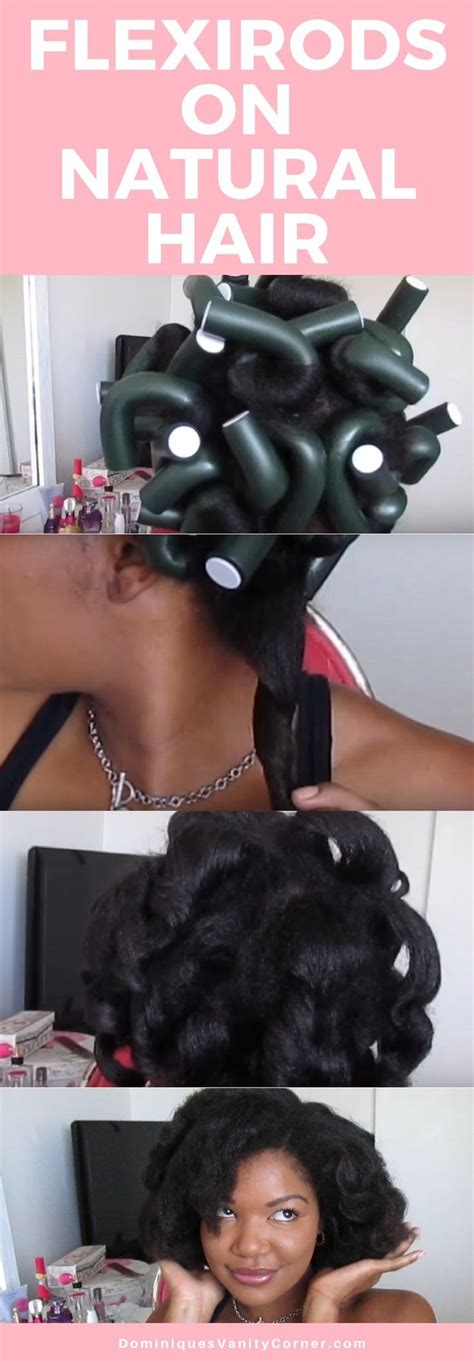 Your hair looks really strong! FlexiRods on Blow Dried Natural 4C Hair | Natural hair ...