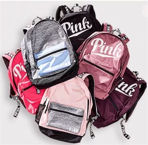 victorias secret vs pink full size campus backpack bookbag choose color new clothing shoes