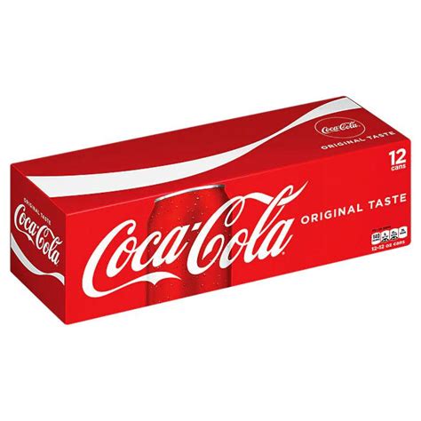 Coca Cola Soda Soft Drink 12 Fl Oz 12 Pack Carry Delivery Value