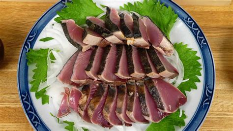 Katsuo Tataki Recipe Seasoned Seared Skipjack Tuna Bonito Tataki
