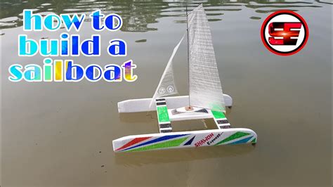 How To Build A Sailboat At Homewithout Any Electronics ⛵⛵⛵ Youtube
