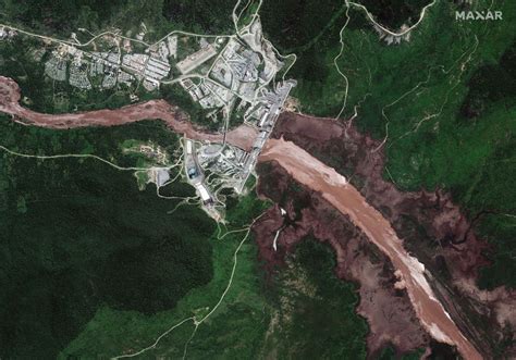 Satellite Images Show Ethiopia Dam Reservoir Swelling