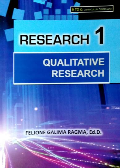Qualitative research is defined as a market research method that focuses on obtaining data through. Research 1 (Qualitative Research) K-12 - Mindshapers ...