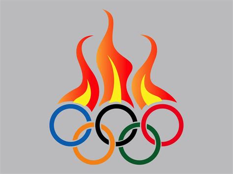 Olympic Fire Vector Vector Art And Graphics