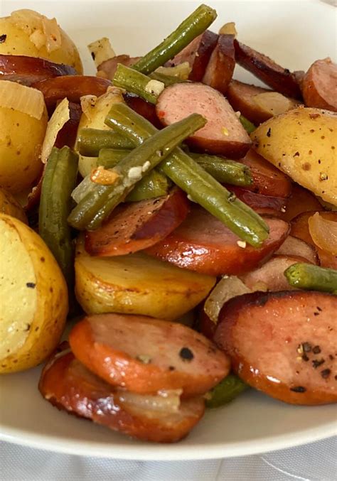 Sausage Green Bean Potato Casserole 100k Recipes In 2021