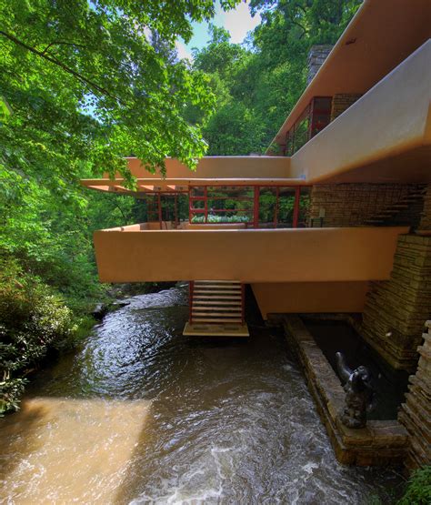 Mid Century Modern Icons Falling Water House By Frank Lloyd Wright