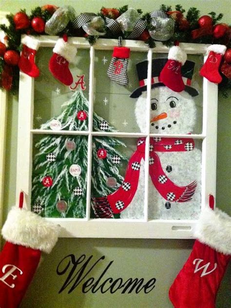 Paint on them, attach paper decorations and stickers right to the. 21 Easy Christmas Window Decorations Ideas - Decoration Love