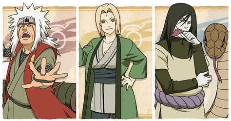 Mengenal 3 Sannin Legendaris Di Naruto Kabar Anime