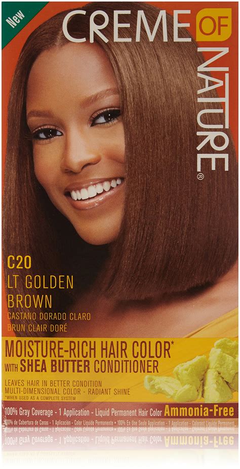 Creme Of Nature Exotic Shine Color 7 64 Bronze Copper Chemical Hair Dyes Beauty