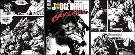 The Brown Bag Judge Dredd Cry Of The Werewolf 1 Idw Publishing