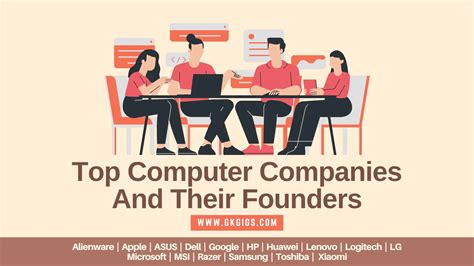 List Of Top Computer Companies And Their Founders Gkgigs