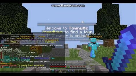 The minecraft australian server hosting should be good enough to fulfill cpu performance, ssd storage, low latency, ddos protection, and much more. MineCraft LoreCase Towny Server 1.8.4 - YouTube