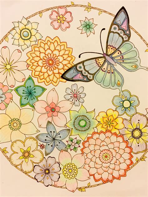 Popular upcoming coloring page suggestions natural world flowers, fruit, rainbows, trees, weather, etc. From Johanna Basford's Magical Jungle "Flowers and ...