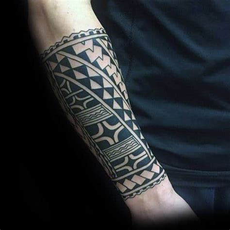Tribal Forearm Tattoos For Men Manly Ink Design Ideas