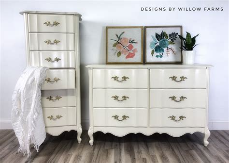 Convenience, tidiness and style, with a huge range of bedside tables and bedside table and drawer sets. Pin by Designs by Willow Farms on White Furniture | French ...